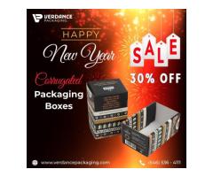 Avail 30% Discount on Happy New Year For Corrugated Packaging Boxes  – Verdance Packaging