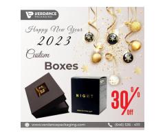 Amazing 30% Happy New Year Discount Offer On Custom Packaging – Verdance Packaging