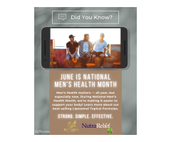 June is Men’s Health Month